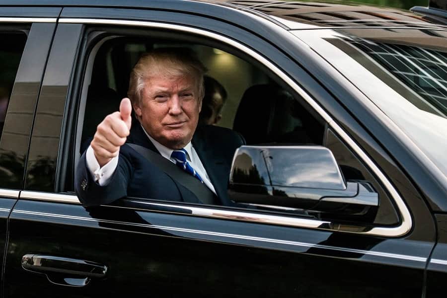 US President disappointed with his Ferrari car low auction 