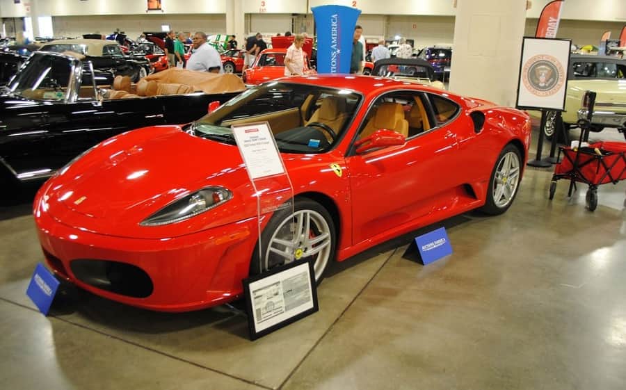 US President disappointed with his Ferrari car low auction 