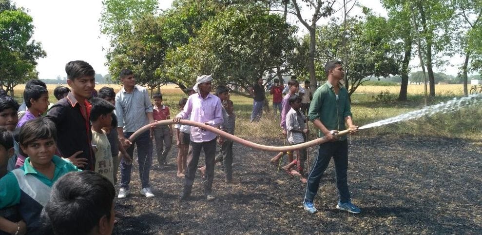 Machiavelli disaster, 53 bigha crop ash