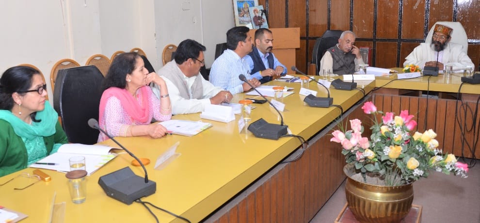 Himachal Pradesh University Executive Council Meeting