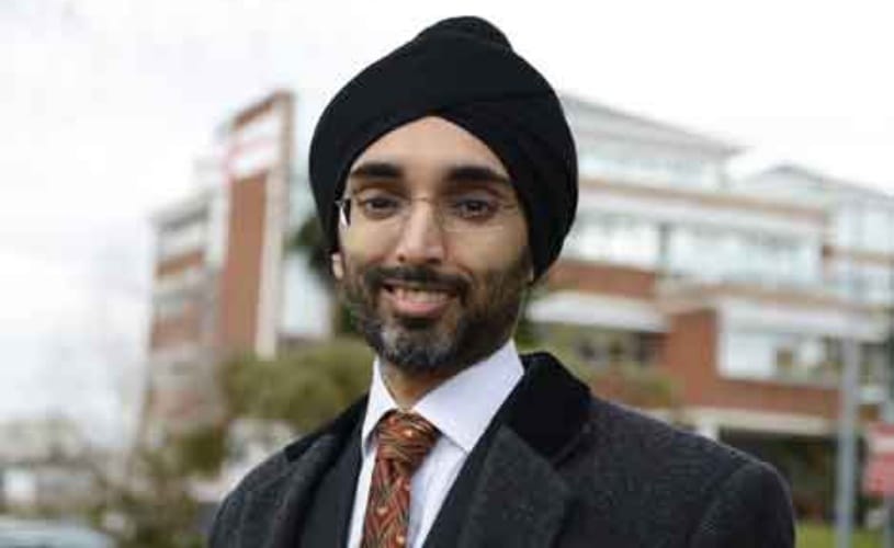 Jasvir Singh became the youngest Sikh to receive ORDER OF THE BRITISH EMPIRE award