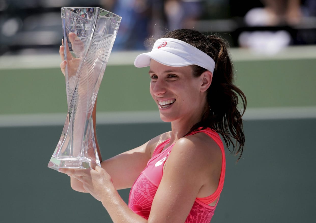 Johanna Konta win Miami Open