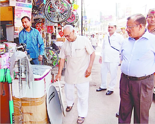 Encroachment removed from pond premises