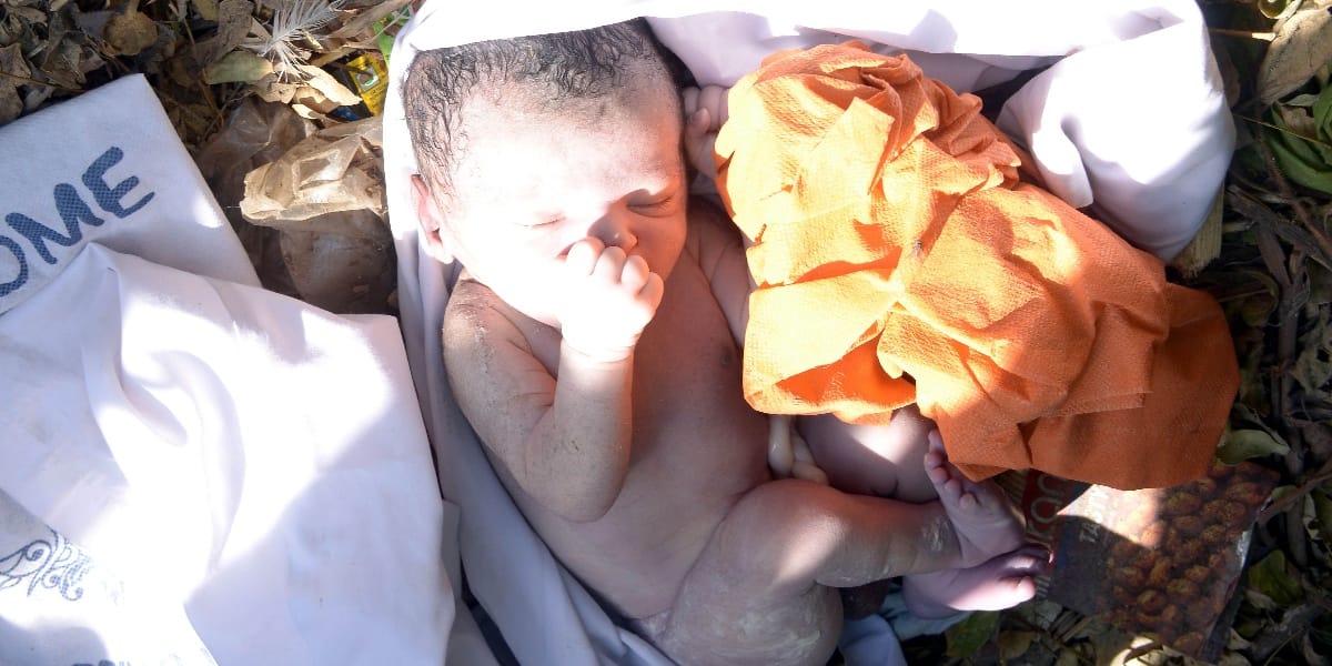 Newborn baby boy found dead in bushes near Una Himachal Pradesh