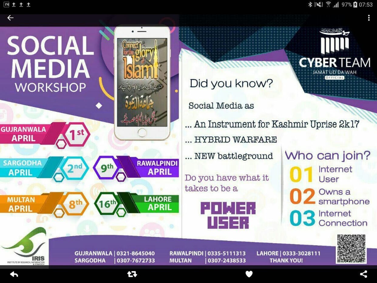 Pakistan doing misleading through social media