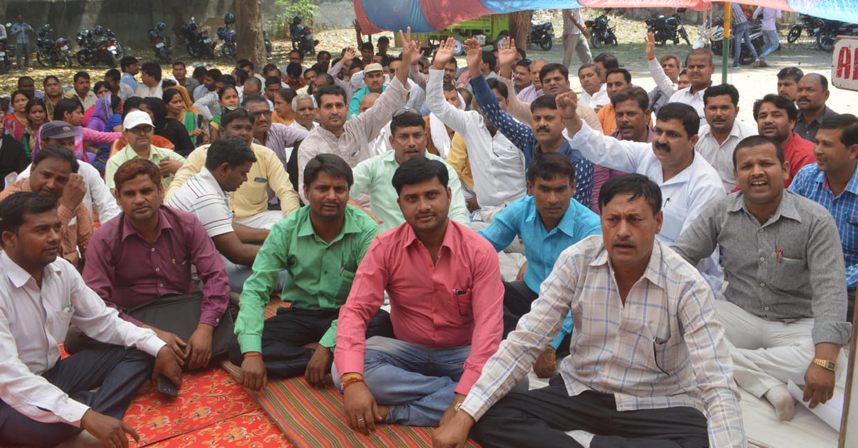 primary teachers protested