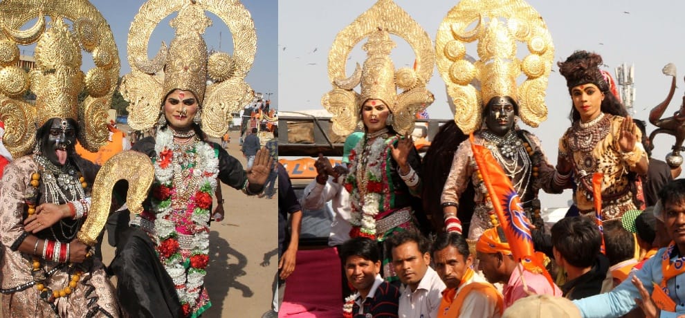 ram sena shobhayatra on ramnavami in delhi
