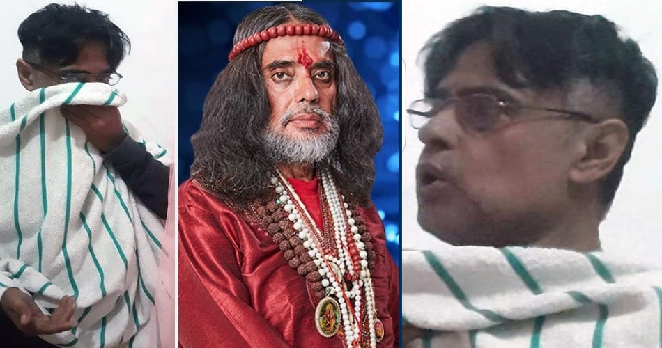 swami om dance with bikini girl video viral