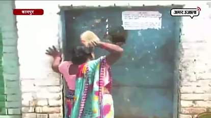 Peoples attack on liquor shop in Kanpur