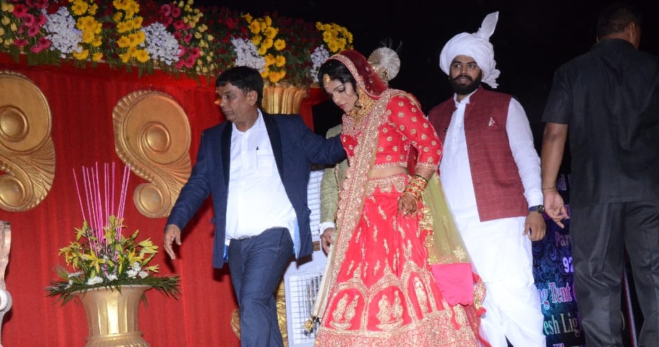 olympic medal winner wrestler sakshi malik royal wedding with satyawrat kadian