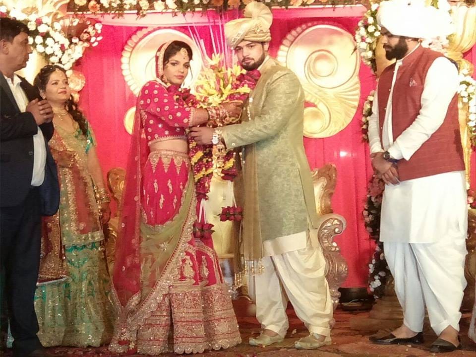 olympic medal winner wrestler sakshi malik royal wedding with satyawrat kadian
