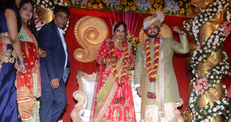 olympic medal winner wrestler sakshi malik royal wedding with satyawrat kadian