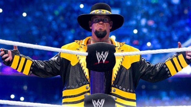 Who is Undertaker in Wrestlemania, whose fences are crying?