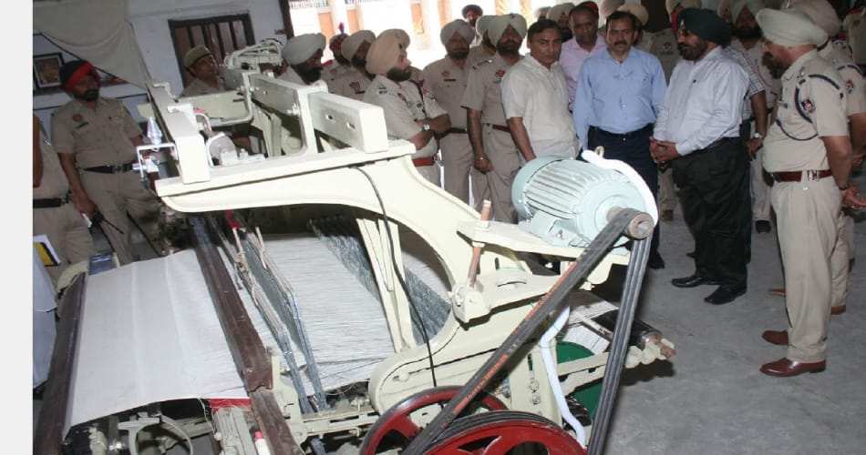 police tight security in jail