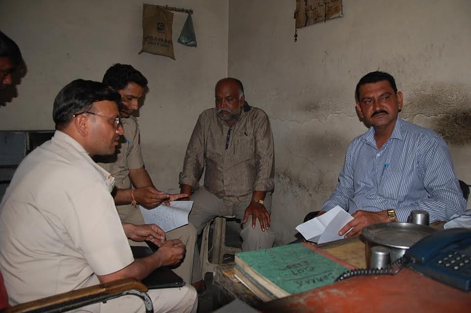 Suspended sho asked money from people, haryana news