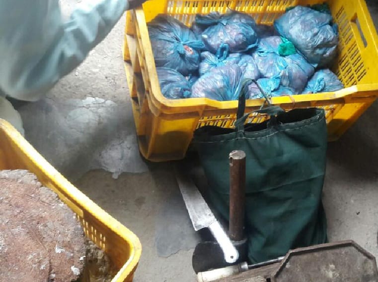 Govans found at home near Jama Masjid, Stress, Force deployed