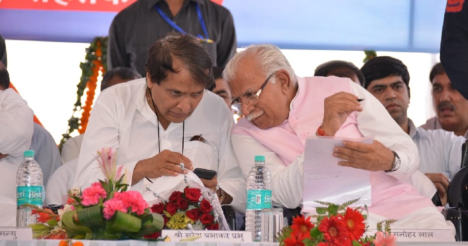 Railway Minister Suresh Prabhu has given a green signal to the electric train on Rohtak-Jind 