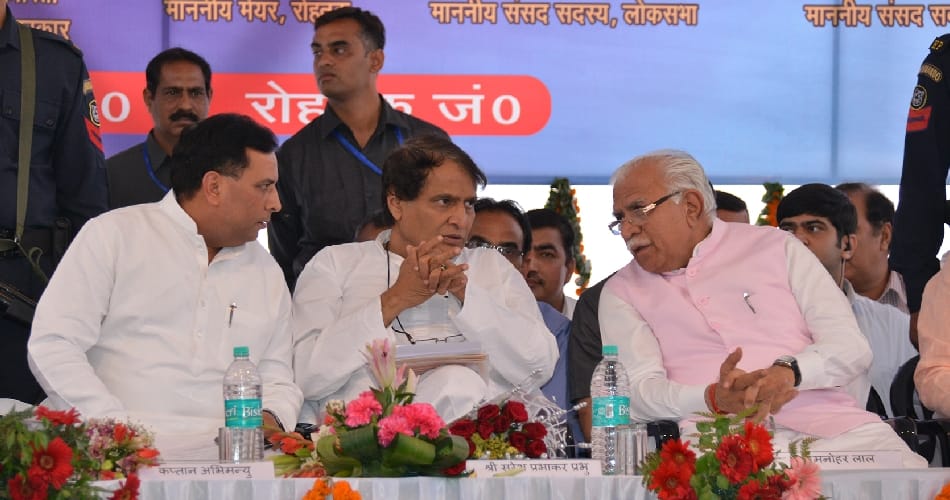 Railway Minister Suresh Prabhu has given a green signal to the electric train on Rohtak-Jind 