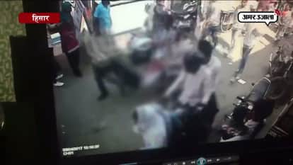 STUDENT MURDERED WITH DAGGERS AT PUBLIC PLACE, SUSPECT'S FACE RECORDED IN CCTV CAMERA 