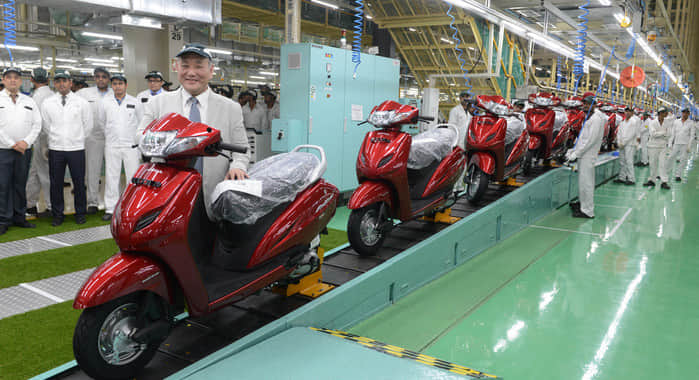 after heavy discount sales comes down of two wheeler vehicle