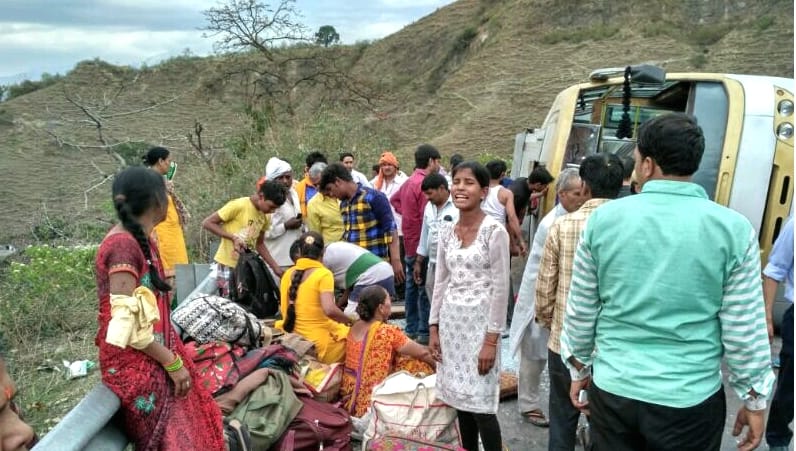 Two Children Killed in Bus Accident at Kangra.