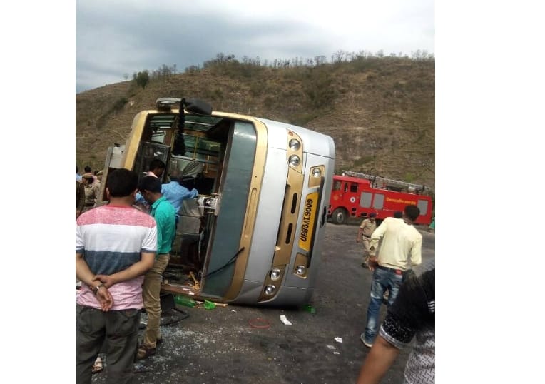 Two Children Killed in Bus Accident at Kangra.