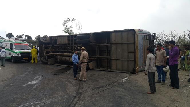 Two Children Killed in Bus Accident at Kangra.