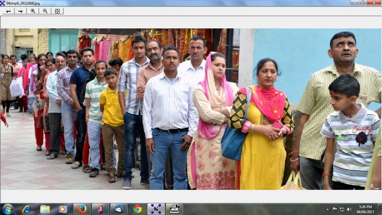people celebrate a durga astmi in solan