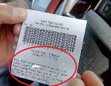 here vehicle is stolen then you are responsible