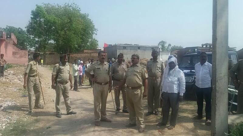 Two sides, tension in the village collided in a minor controversy