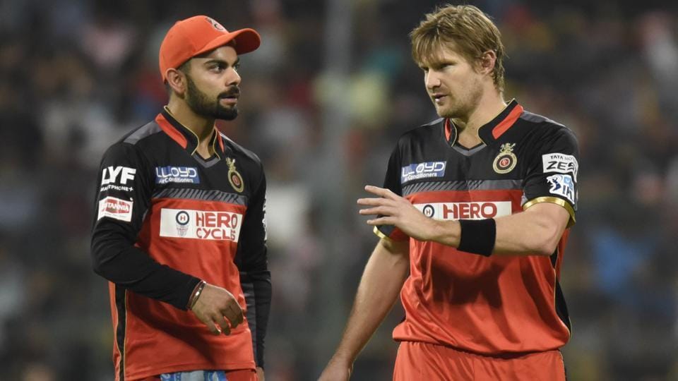 Shane Watson will replace Royal Challengers Bangalore in place of Kohli