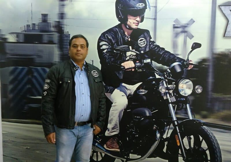 exclusive interview of rajeev mishra, director of um india two wheelers company