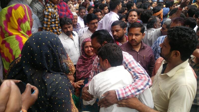 BJP leader shot dead, communal tension