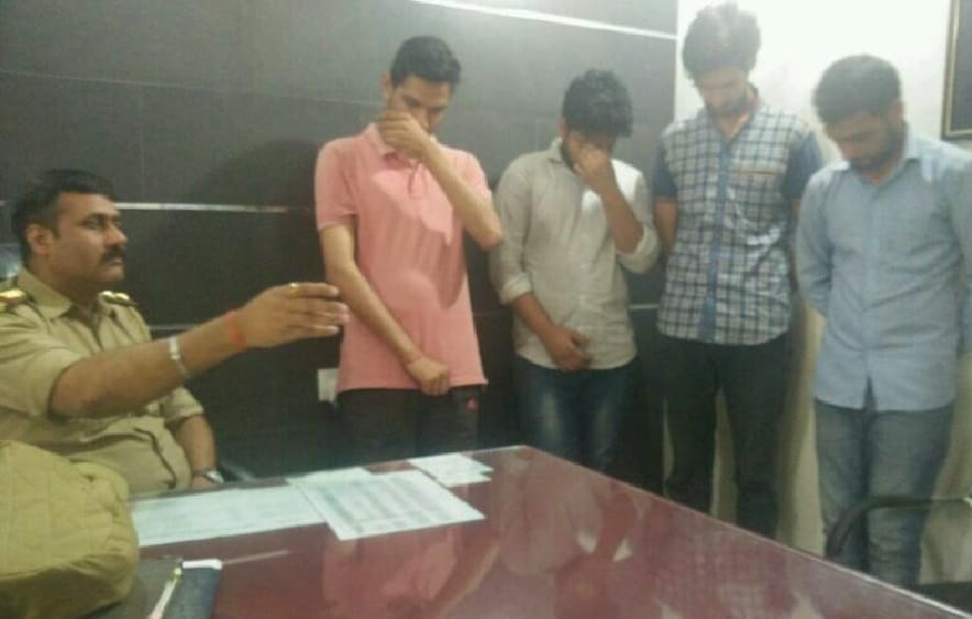 Samajwadi students' leader attacked Karatra Meerut college professor