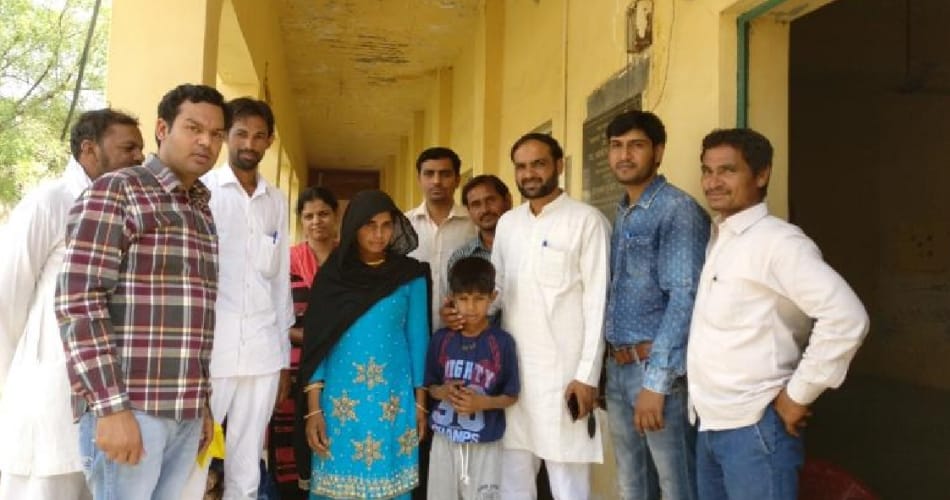 Because of whatsapp child met with his parents