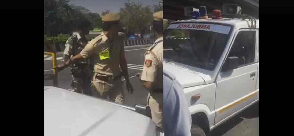 vvip movement stops ambulance with boy bleeding badly in delhi, video goes viral