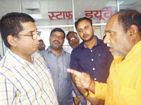 MLA's raid in medical college, BSA office