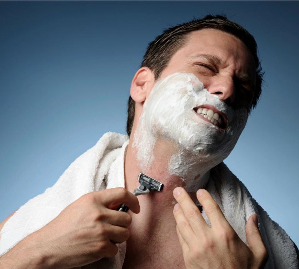 how to cure shaving cuts naturally