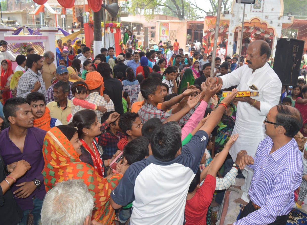 Celebrating the birth anniversary of Shri Ram ji