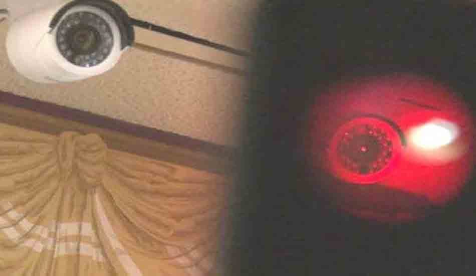 hidden camera in female legislator room 