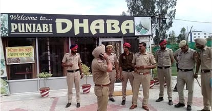 Firing in mohali, retired Punjab police, mohali news