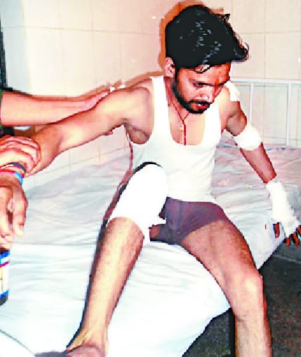 12 injured in road accidents in saharanpur