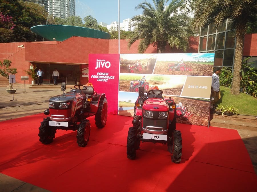 mahindra launches JIVO-A small tractor platform 