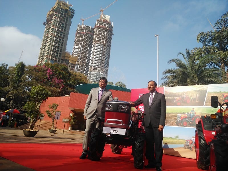 mahindra launches JIVO-A small tractor platform 