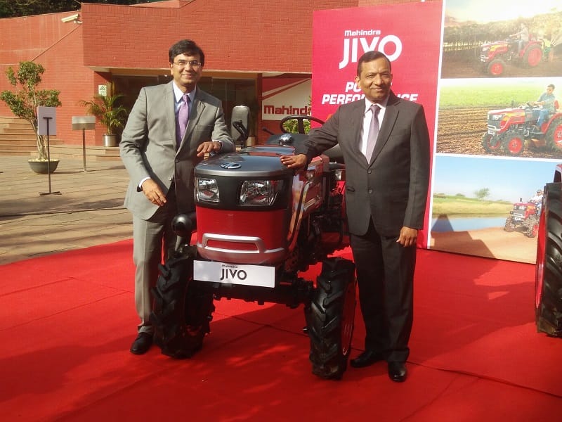 mahindra launches JIVO-A small tractor platform 