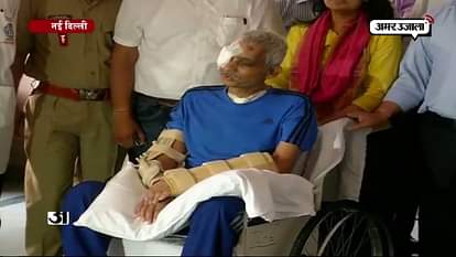 ARMY MAN CHETAN CHITA DISCHARGE FROM AIMS AFTER 2 MONTHS