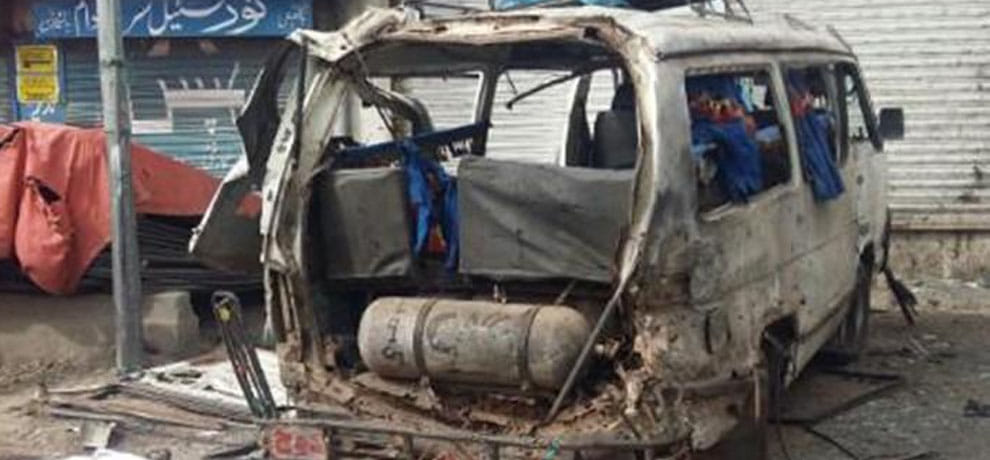 atleast three died in bomb blast today in pakistan's lahore