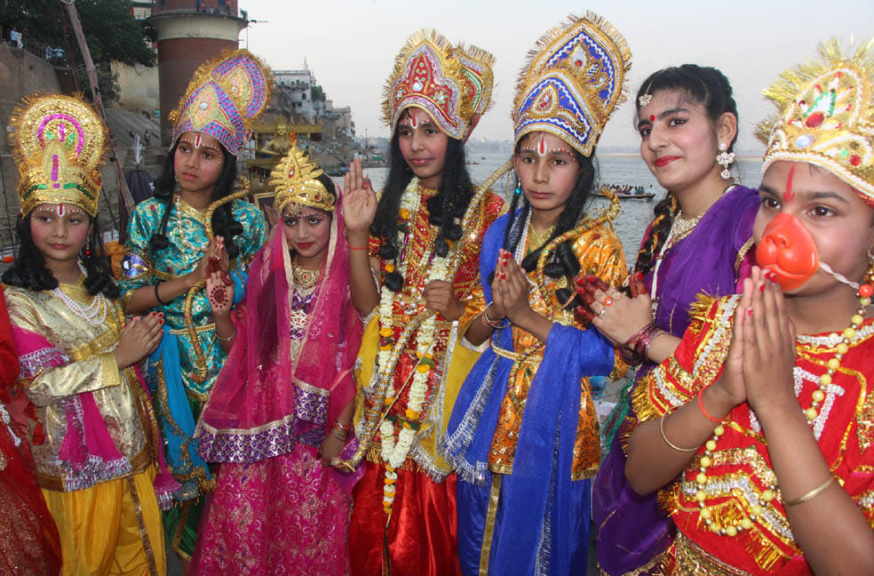 kashi become rammai at the occasion of ramnavami
