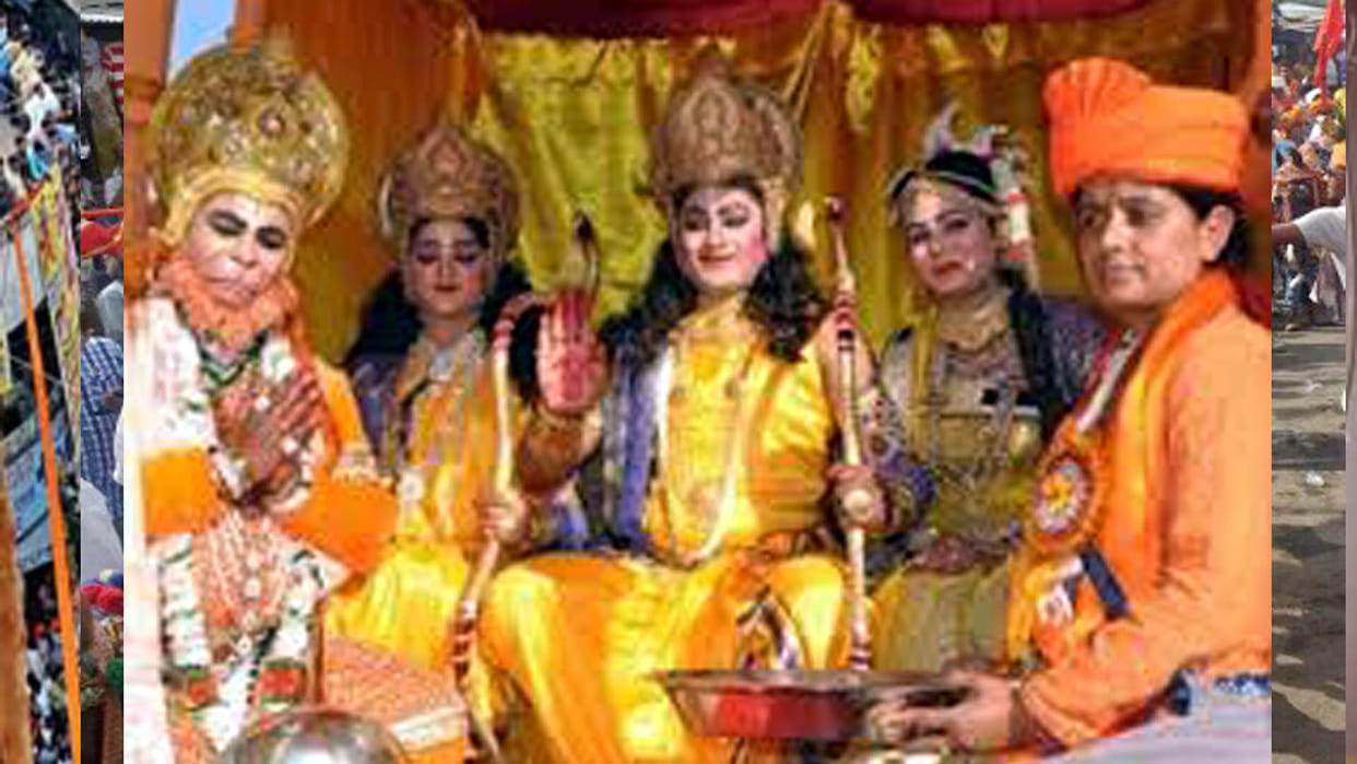 Ramnavmi in ghatampur kanpur dehat