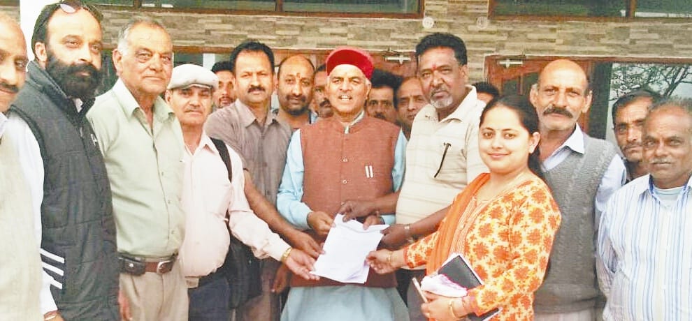 Army take over a farmer land soon in dugshai 